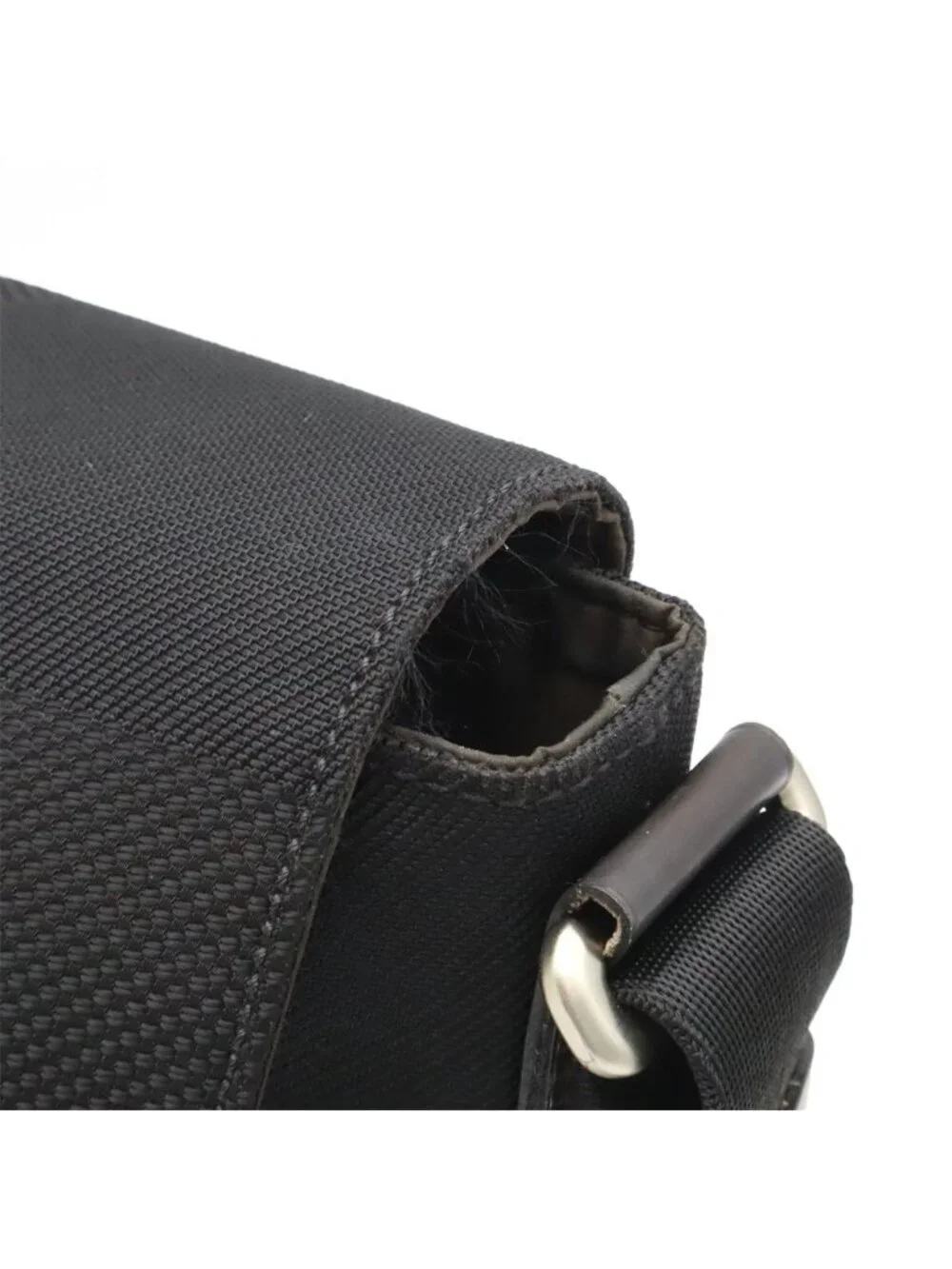 Louis Vuitton Damier Geant Lou Messenger Bag Crossbody Canvas Noir Black